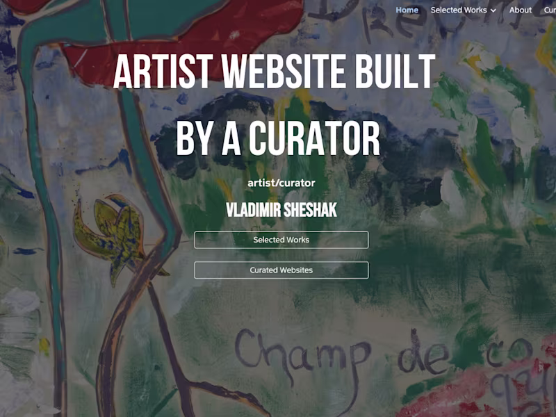 Cover image for Artist Website Architecture: Curatorial Strategy & Semantic SEO