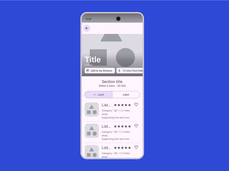 Cover image for Mobile App UI/UX Design