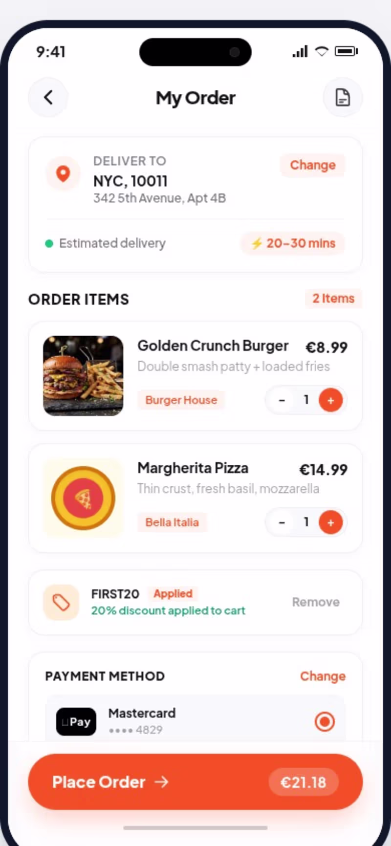 Cover image for QuickBite: Food Delivery App in