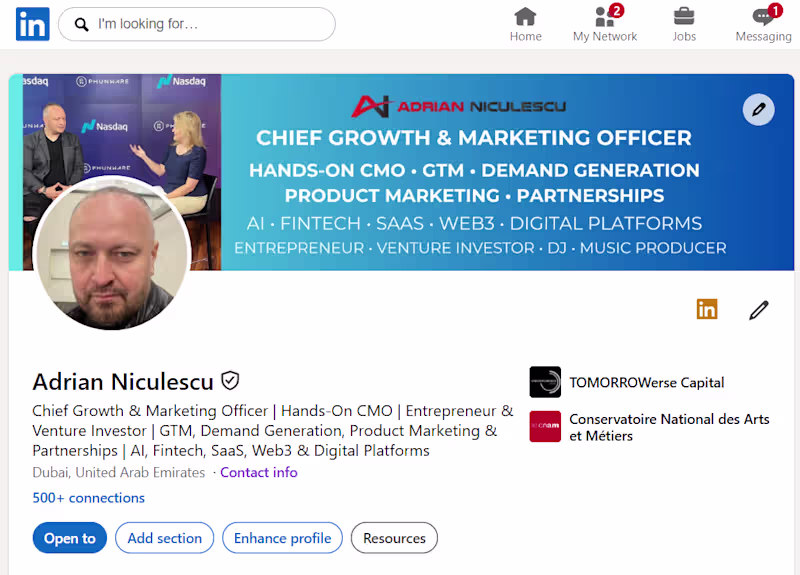 Cover image for LinkedIn Personal Brand & Profile Makeover