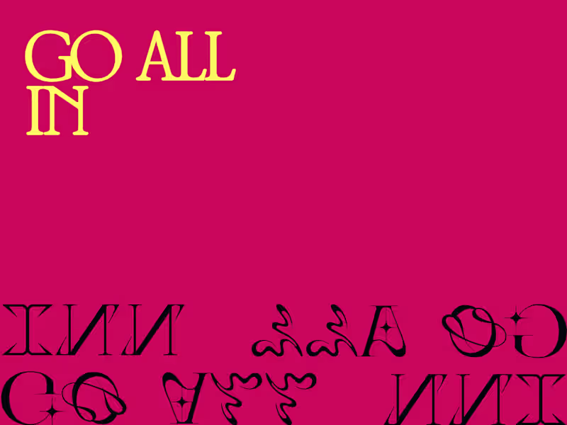 Cover image for Go all in on your business