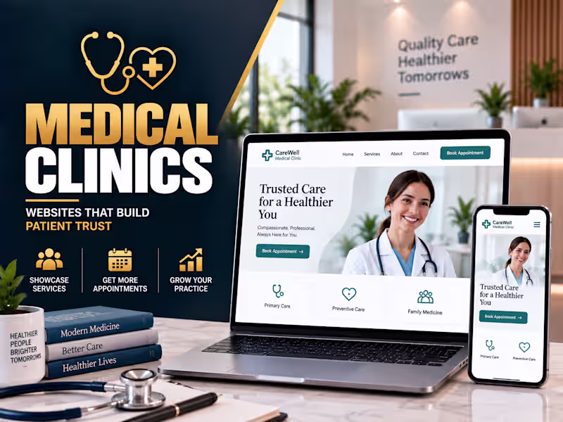 Cover image for 🩺 Medical Clinic Website Design | WordPress Practice Website