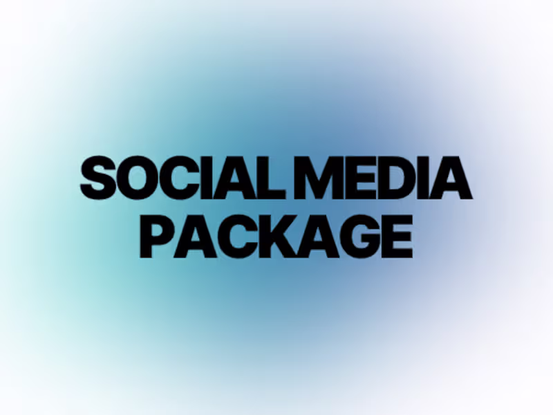Cover image for Social Package (monthly)