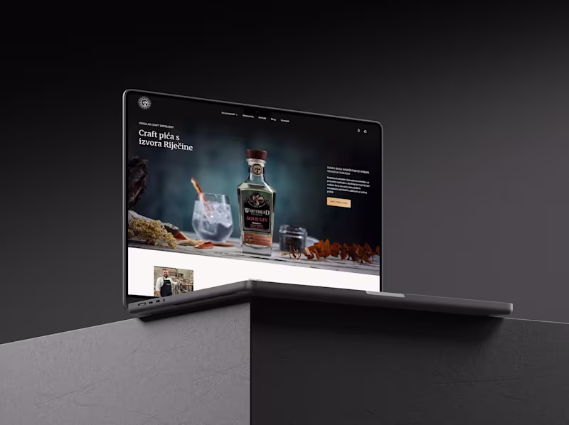 Cover image for E-commerce website for local Croatian Craft distillery is al...