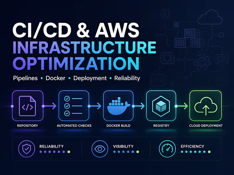 Cover image for CI/CD & AWS Infrastructure Optimization