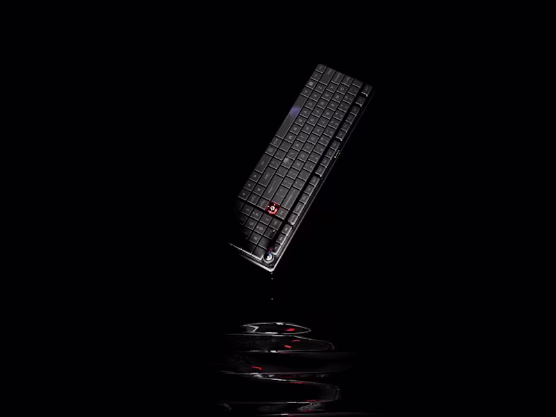Cover image for ctrl1 cooper keyboard product design