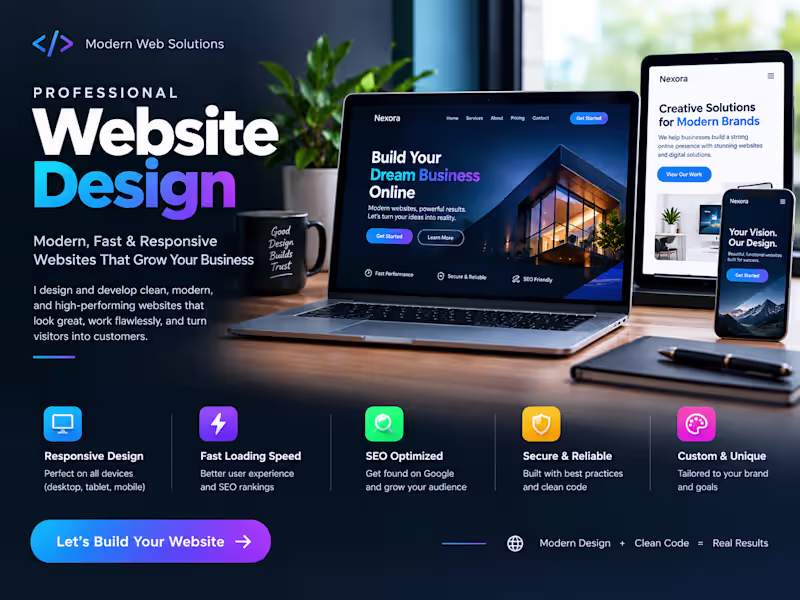 Cover image for Website Development
