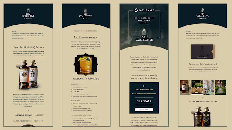 Cover image for Email Template Design for Castle