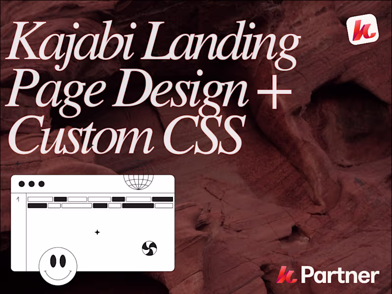 Cover image for Kajabi Landing Page Design + Custom CSS