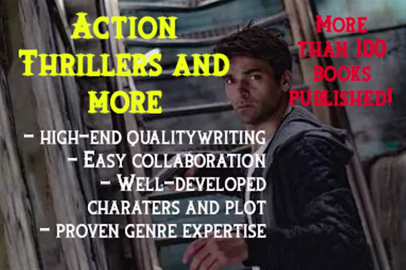 Cover image for An Action Thriller Novel by an Expert Ghostwriter