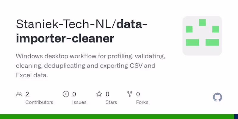 Cover image for Development of Data Importer & Cleaner Application