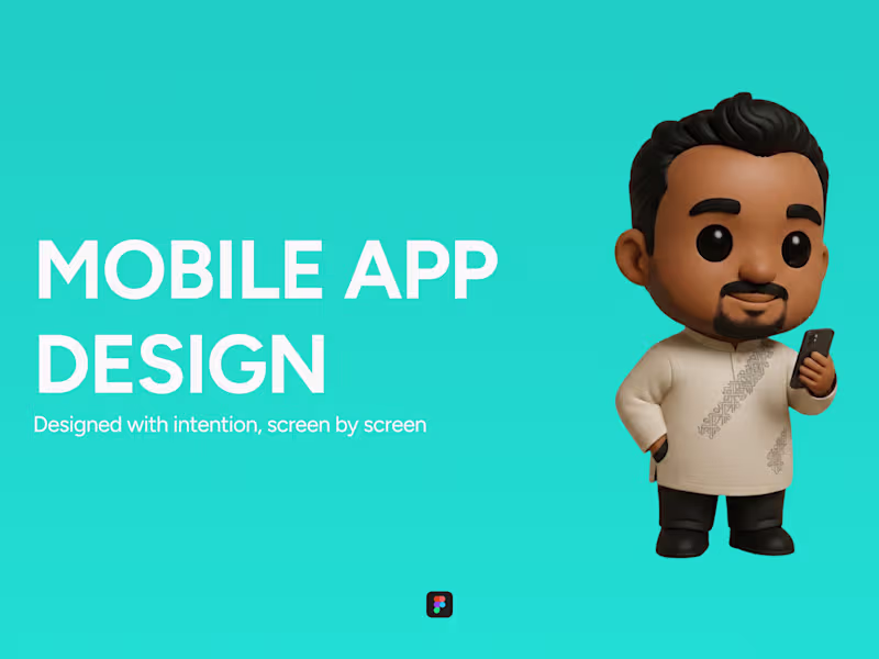 Cover image for Mobile App UI/UX Design for iOS, Android & SaaS MVPs