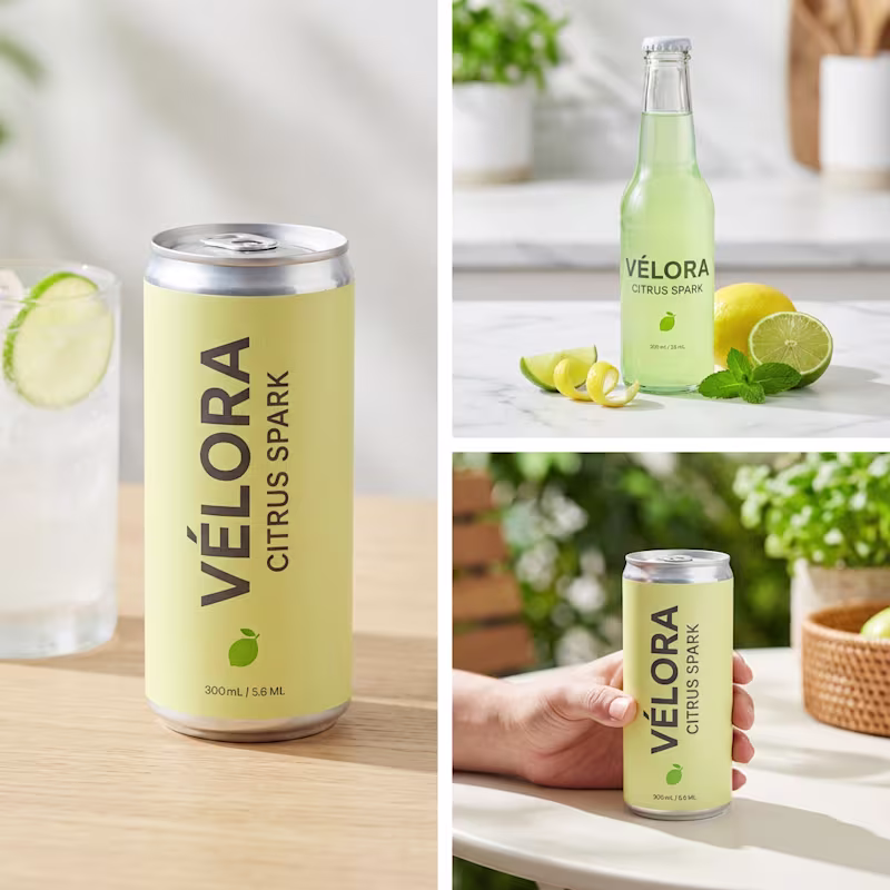 Cover image for VELORA Drinks (Premium Beverages Brand)