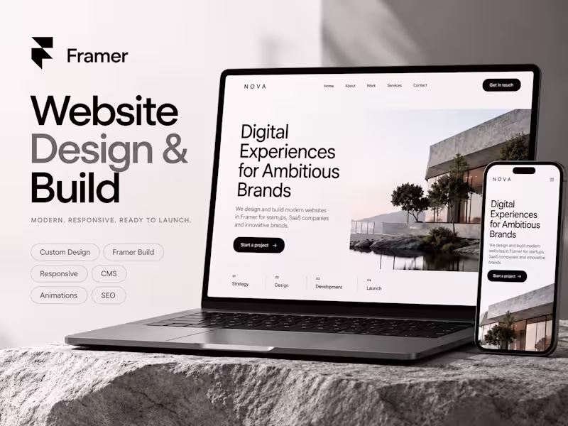 Cover image for Framer Website Design & Build