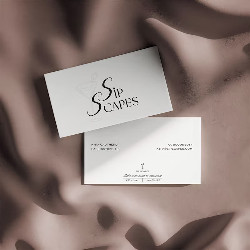 Cover image for SipScapes - Brand Identity and website Design 