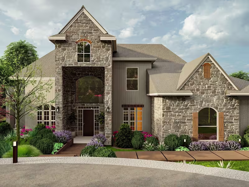 Cover image for Modern Farm House Curb Appeal and Driveway Design