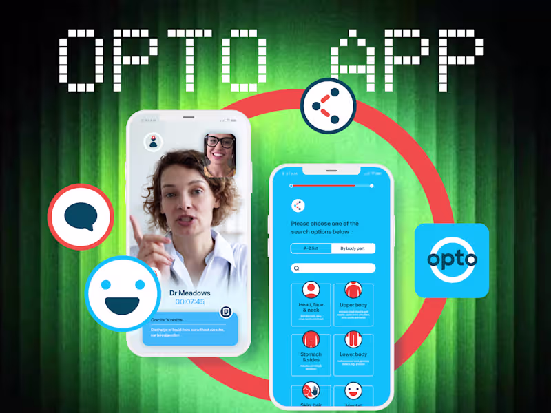 Cover image for Opto Health: NHS Digital Triage & Patient Streaming Platform