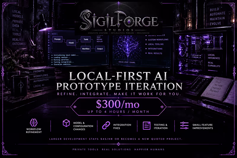 Cover image for Local-First AI Prototype Iteration