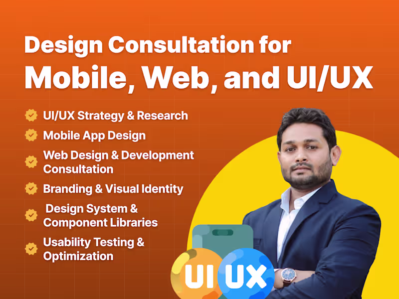Cover image for I will Design your Mobile app or website Using Figma 