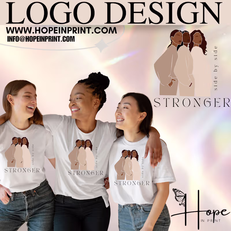 Cover image for Just wrapped up this logo design for Stronger — Side by Side...
