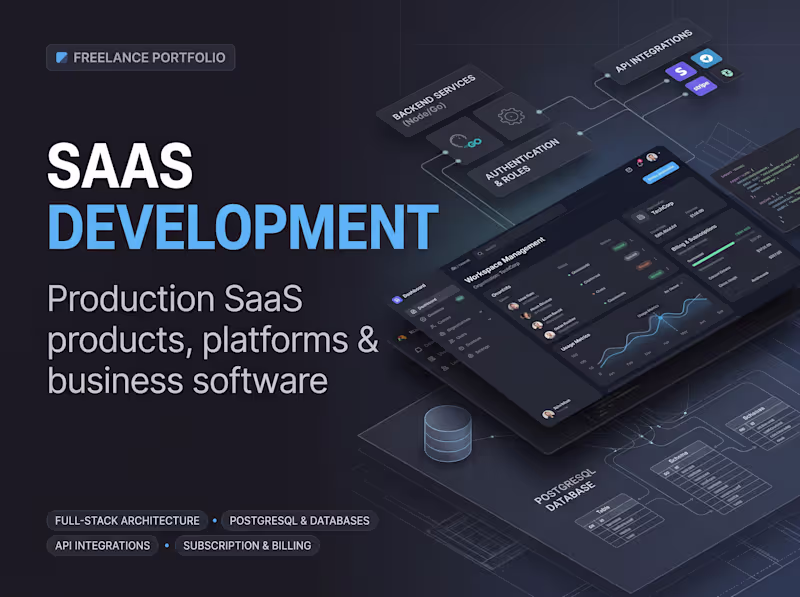 Cover image for SaaS Development
