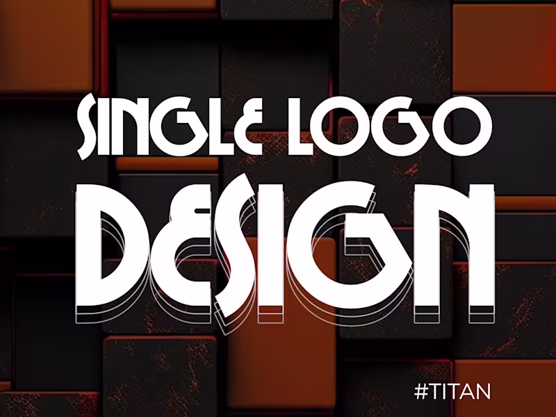 Cover image for Single Logo Design Service