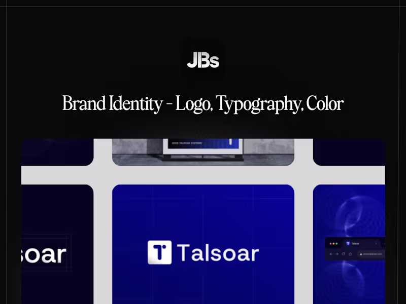 Cover image for Brand Identity — Logo, Typography, Color & Brand Guidelines