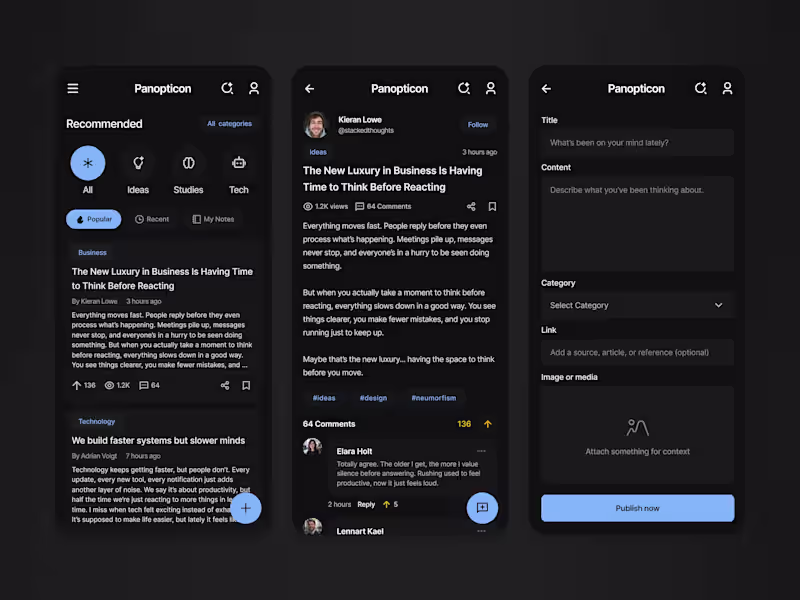 Cover image for Rapid UI Mobile Prototyping for Startups (Figma)