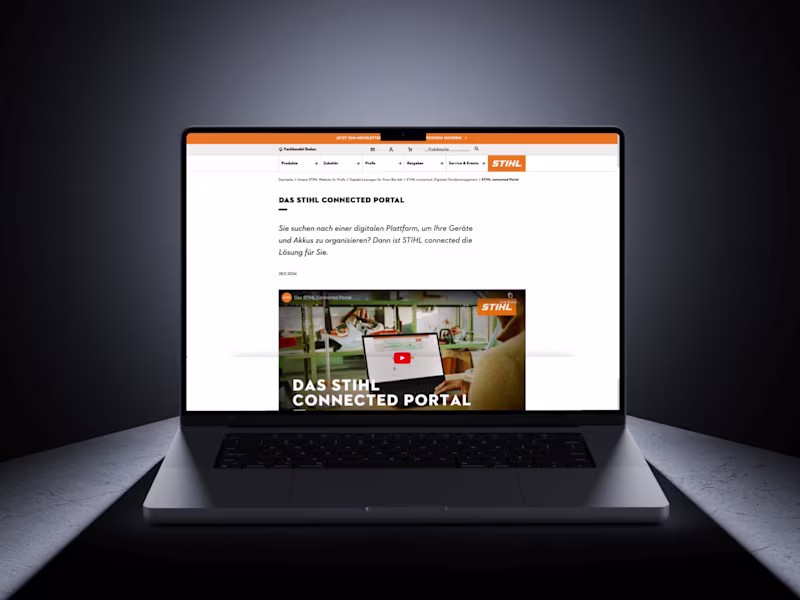 Cover image for Robotic Mower Integration for STIHL Connected Portal