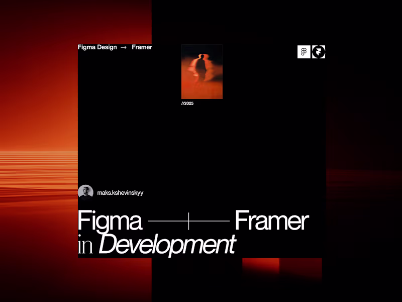 Cover image for Framer Development