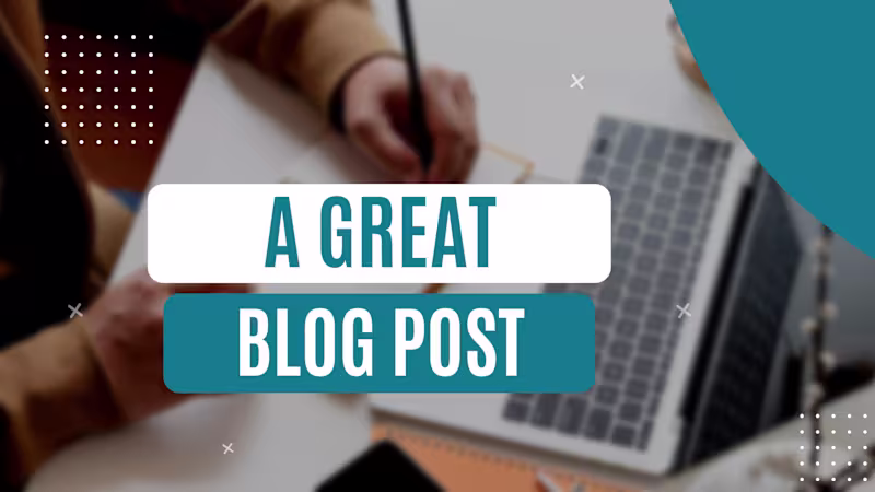 Cover image for Blog Post/Article 