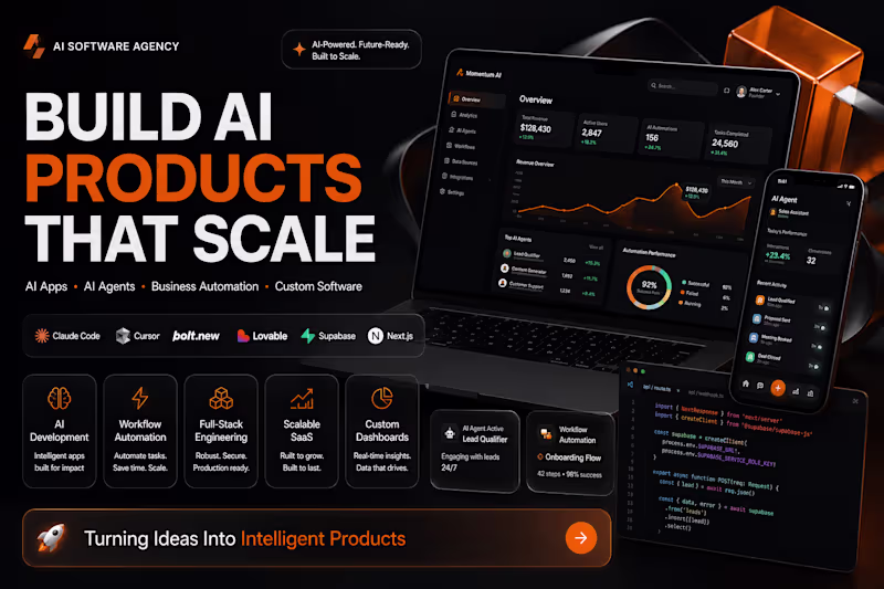 Cover image for I build AI web apps, agents  automation for your business