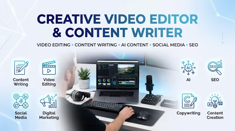 Cover image for video editing