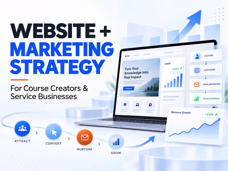 Cover image for Website and marketing system 