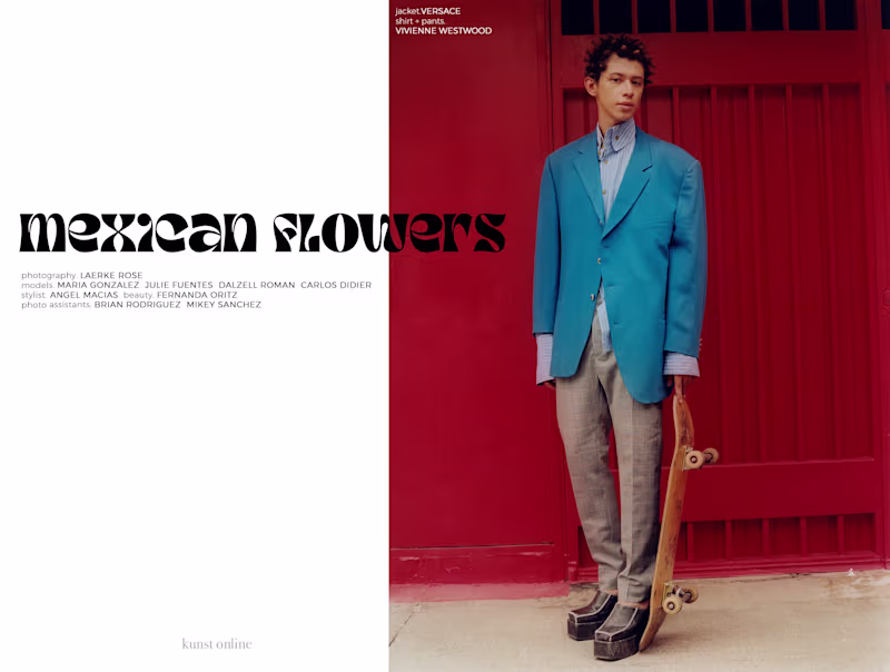 Cover image for Mexican Flower - Kunst Magazine