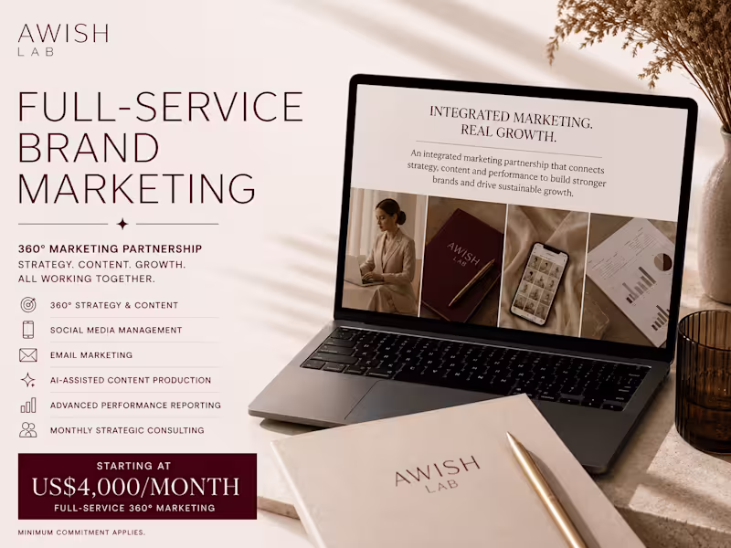 Cover image for Full-Service Brand Marketing