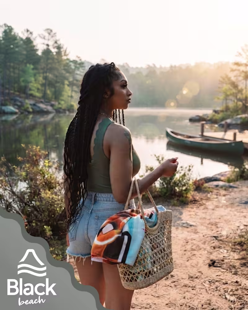 Cover image for Social Media post for Black Beach