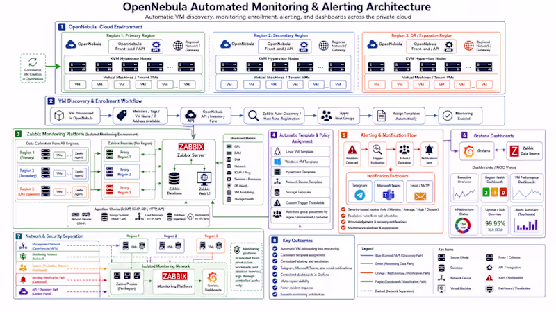 Cover image for Automated OpenNebula Monitoring and Alerting