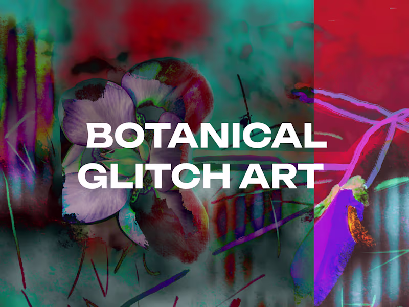 Cover image for Julss Archive — Botanical Glitch Art
