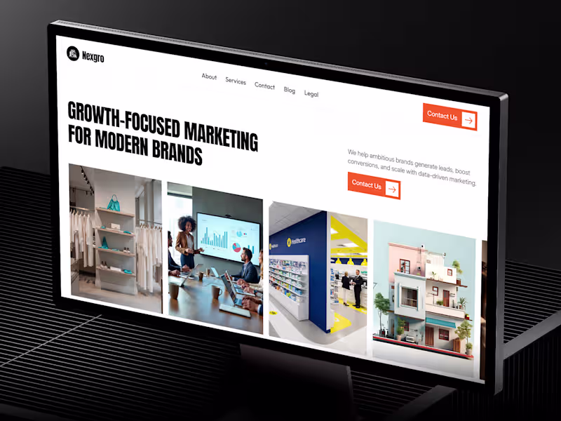 Cover image for Digital Marketing Agency Website
