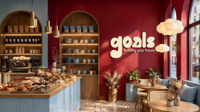 Cover image for CONCEPT - Goals Coffee Shop Branding