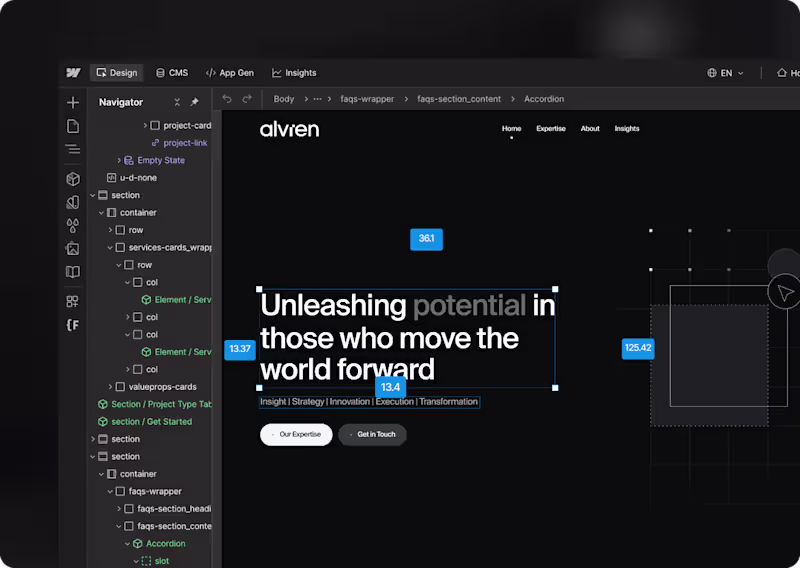 Cover image for Webflow Design and Development