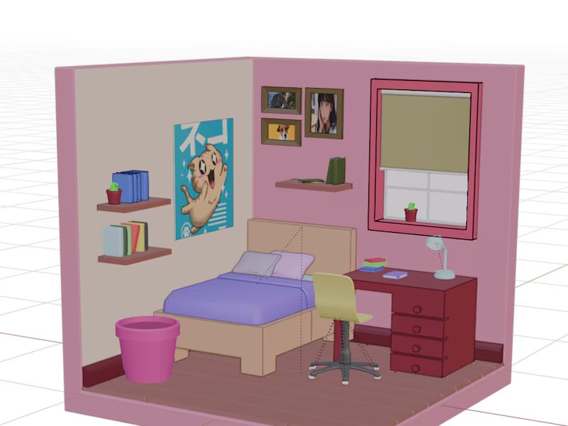 Cover image for 3d room