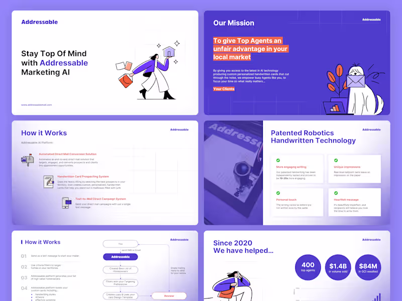 Cover image for Pitch Deck Presentation - Addressable