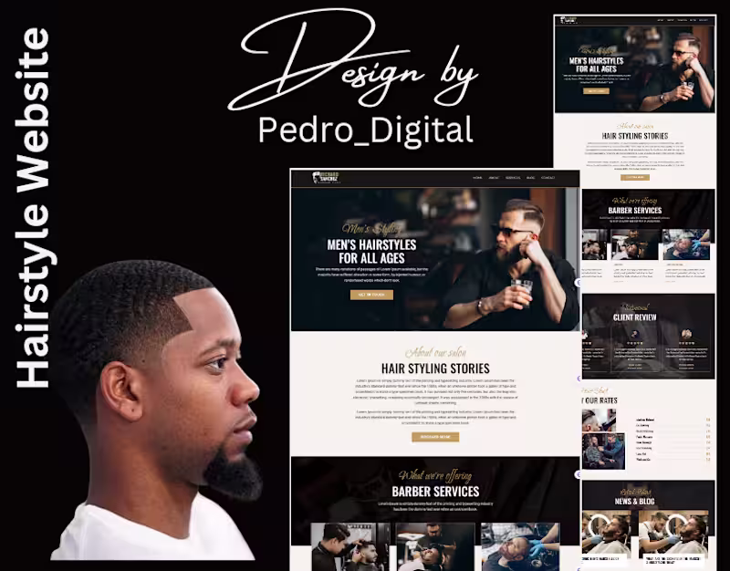 Cover image for Most hairstyle websites look good.
Very