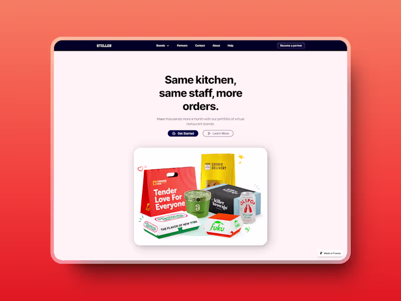 Cover image for Nextbite Website Recreation – Framer Expert | UI/UX Designer