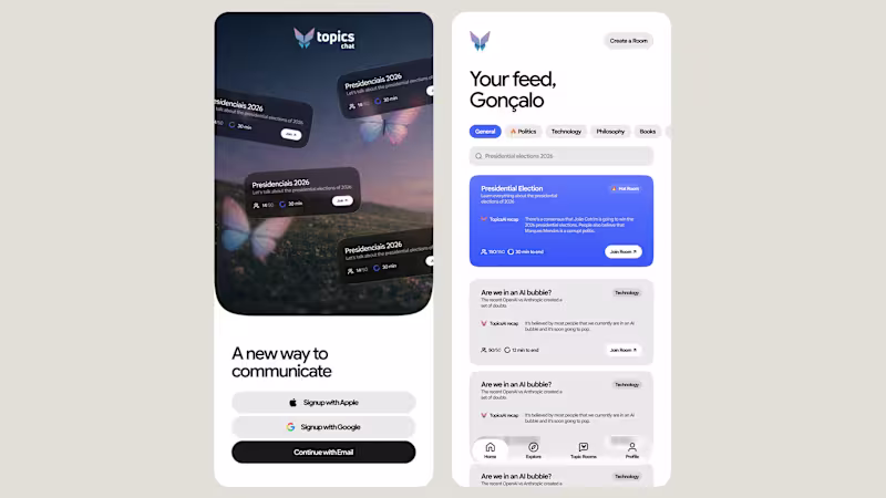 Cover image for A mobile app for a