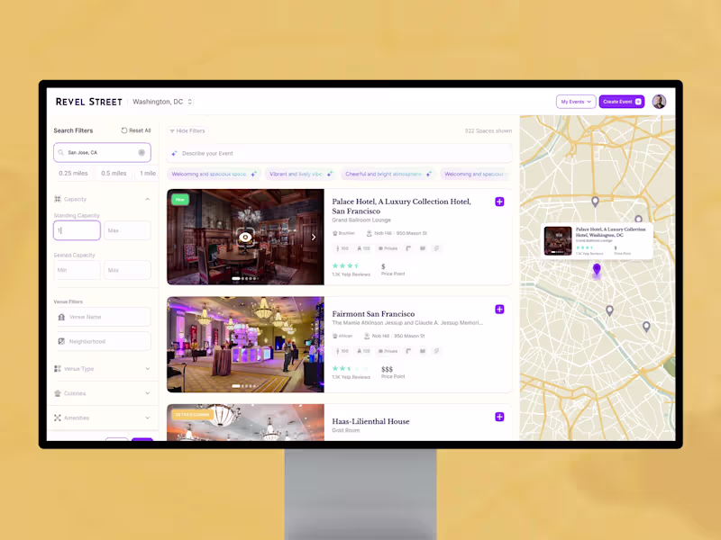 Cover image for Revel Street: SaaS UX Across Web, Tablet & Mobile