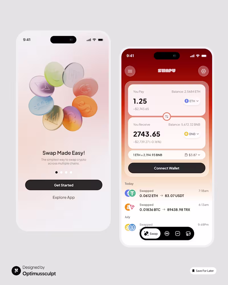 Cover image for Fintech Mobile App Design