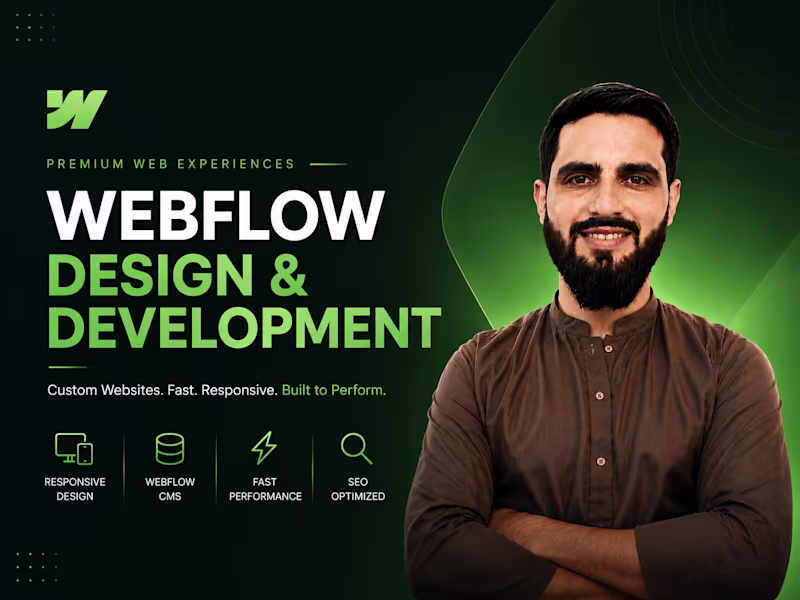 Cover image for Webflow Website Design & Development